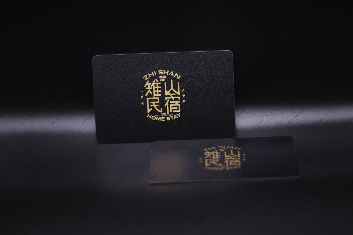 Black matte + foil